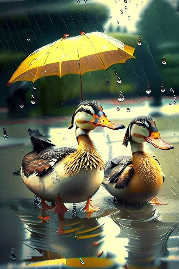 Nice weather for ducks