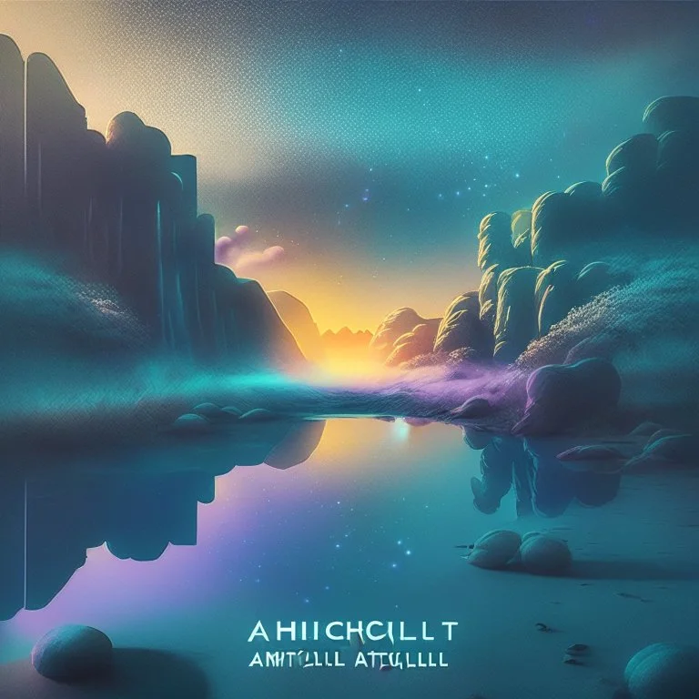 an album cover for ambient chillout music