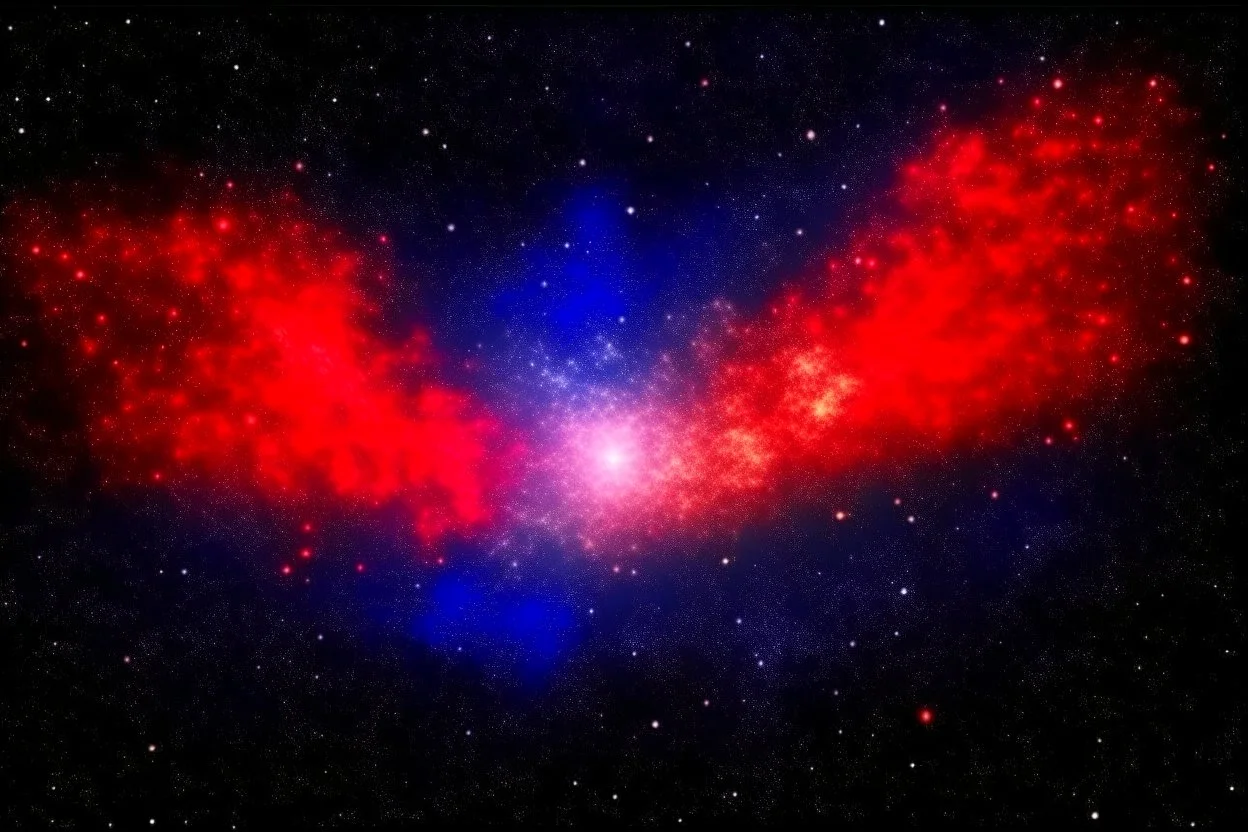 The universe is full of stars and galaxies.