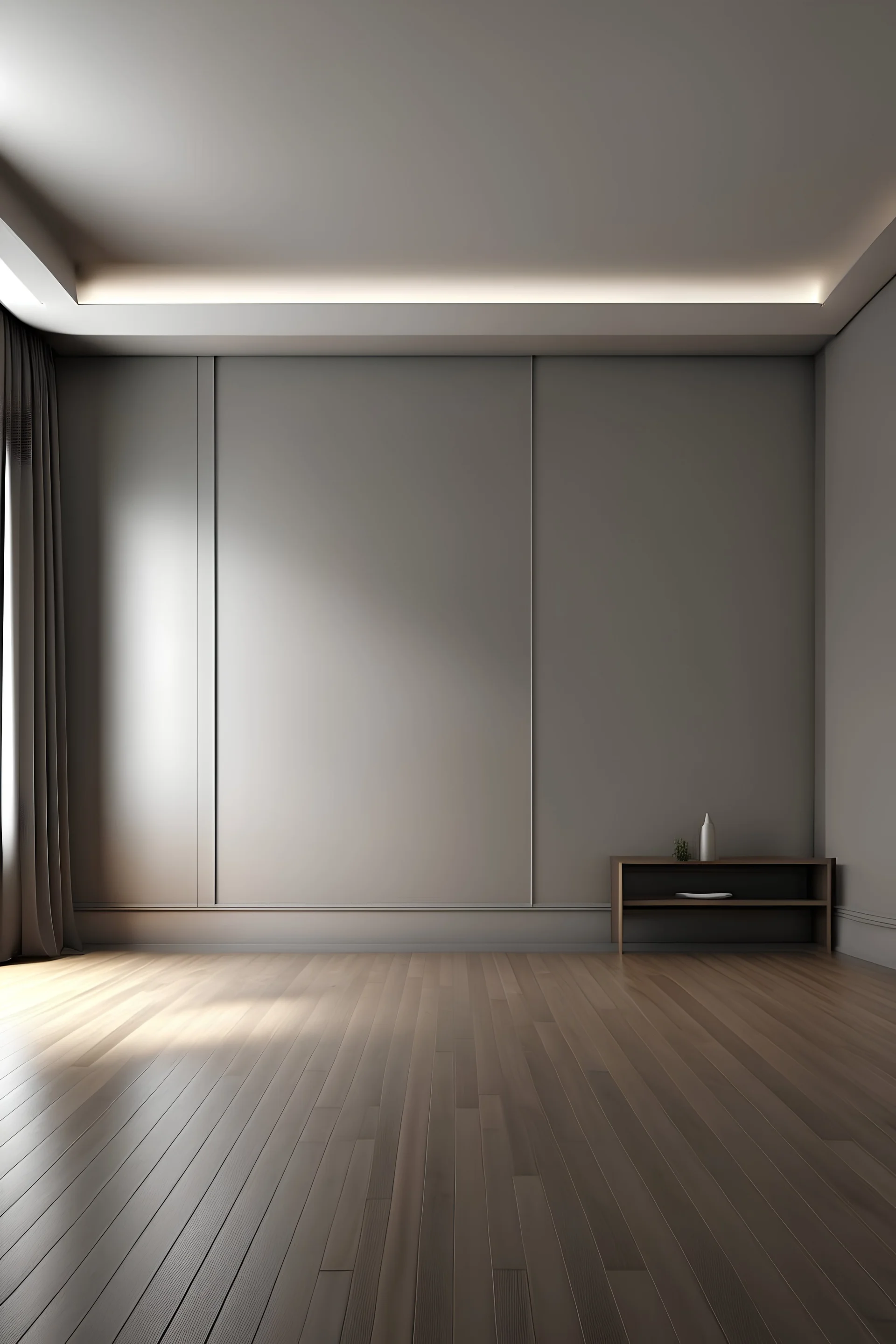 propose a design of the room, keep the same room