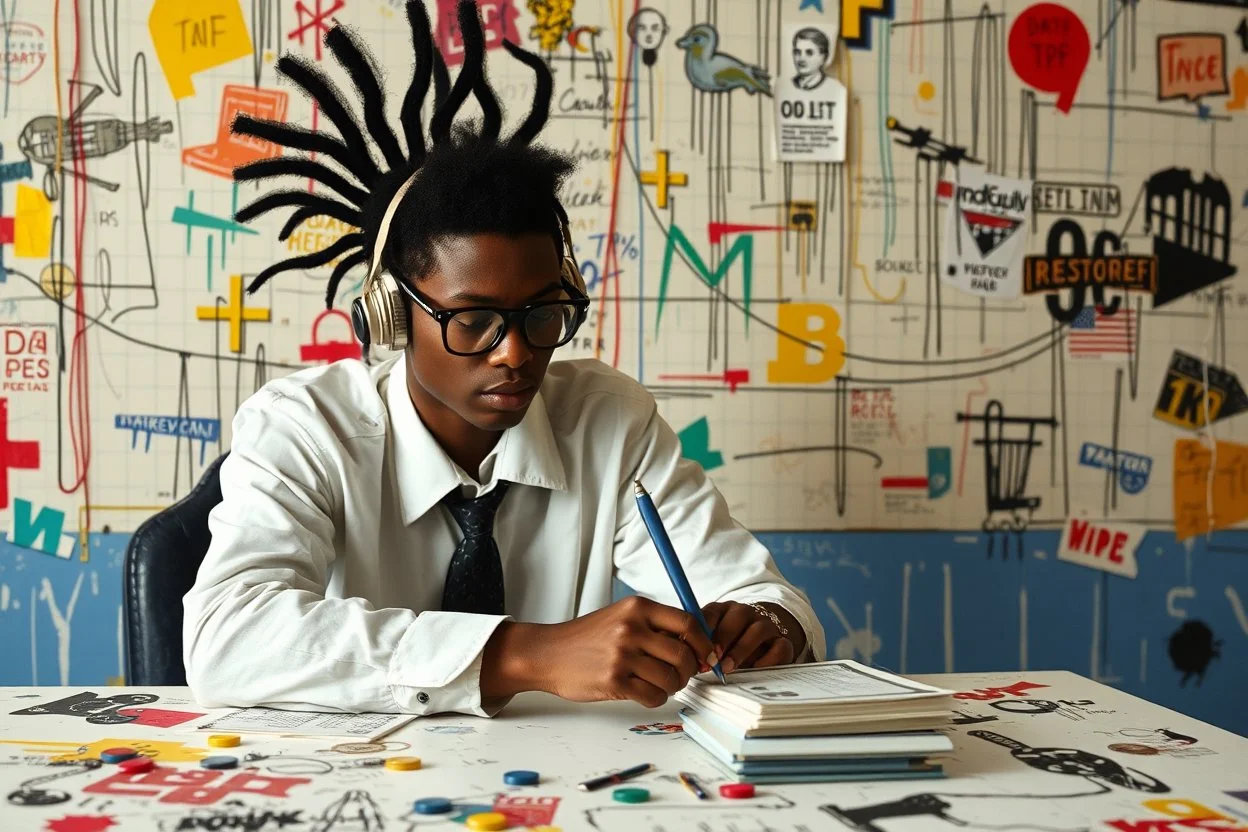 this isnt a game this is financial cypherpunk style of basquiat x pollock