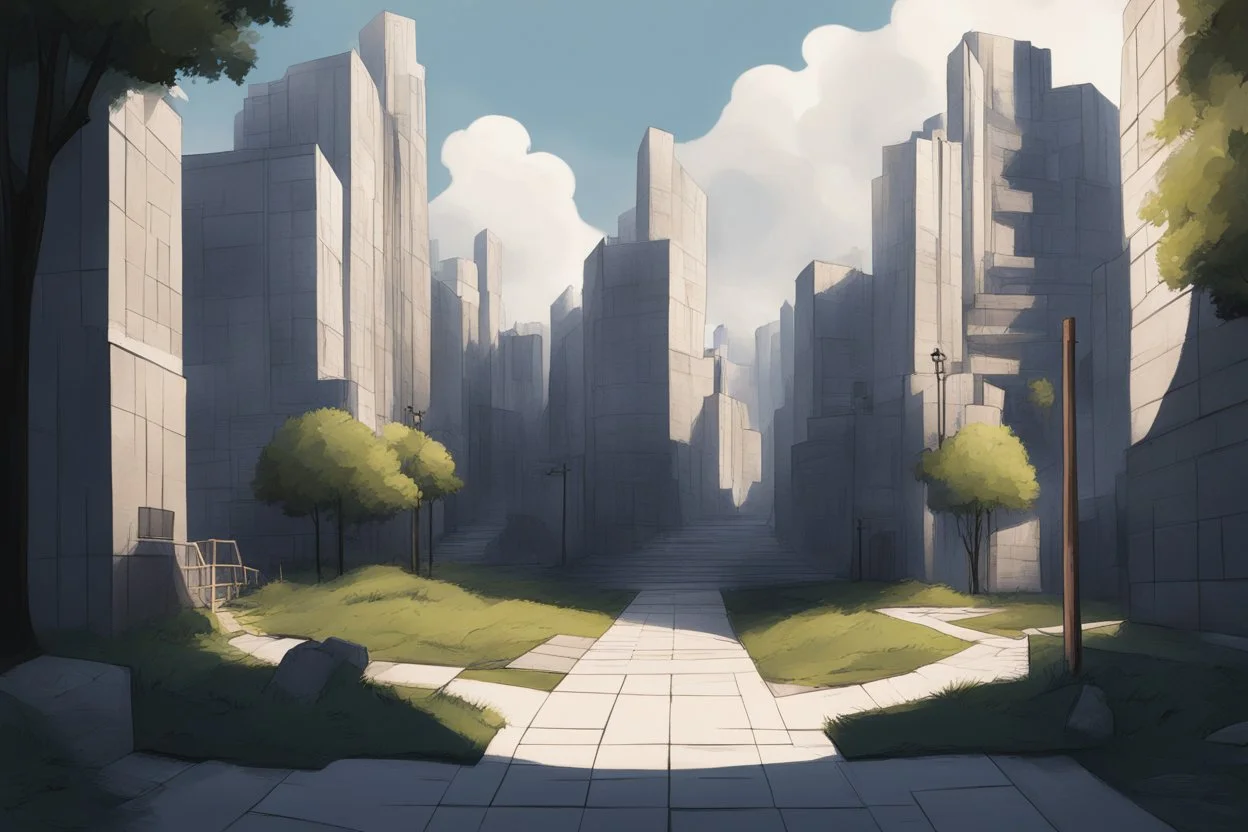 background for the portfolio of an architectural environment designer