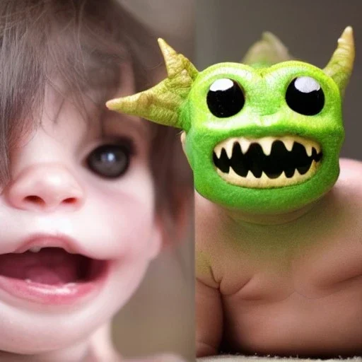 Baby monster looking creature