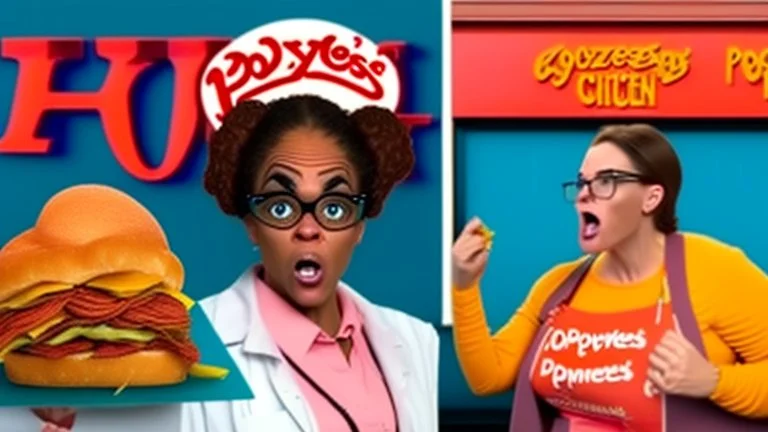 scientists try to decipher crazy lady's complaints about popeyes chicken