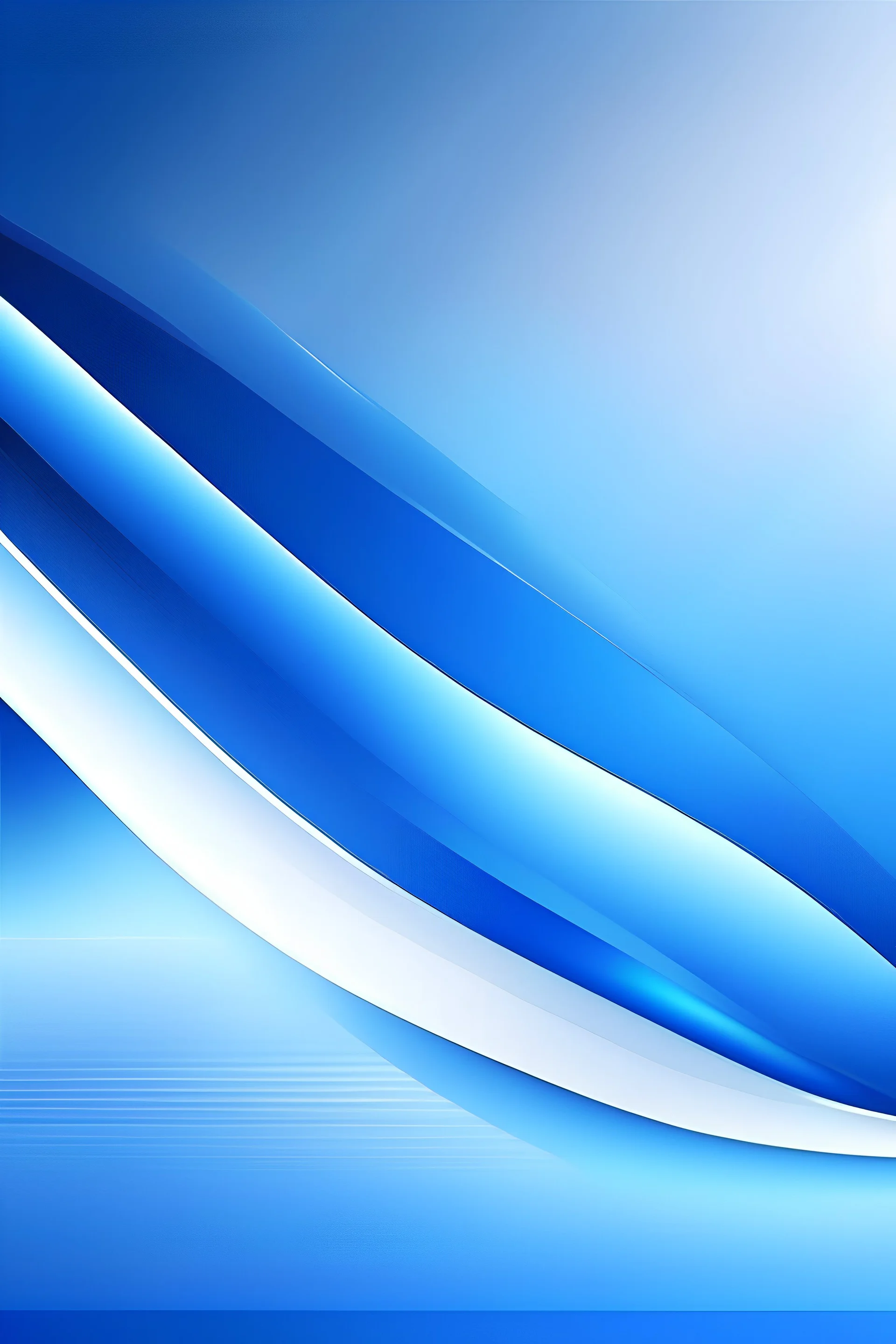 Blue and white presentation background