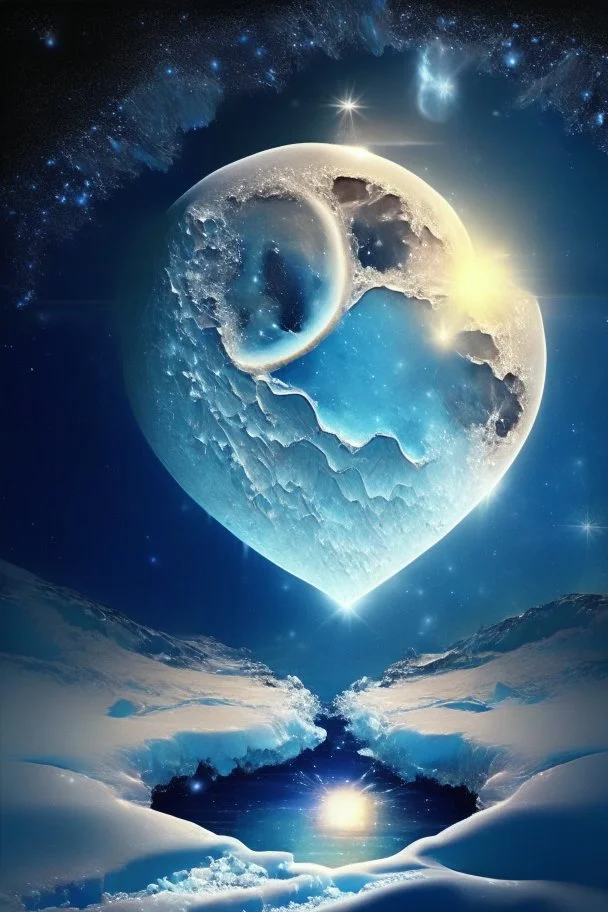 Love milky wAy sun moon ice