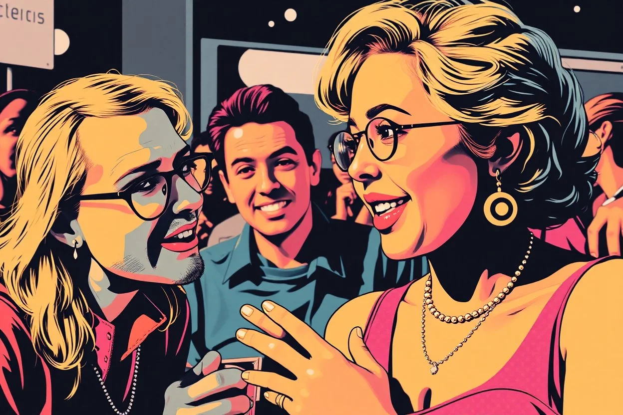 pop art pixels 1000 images talking people