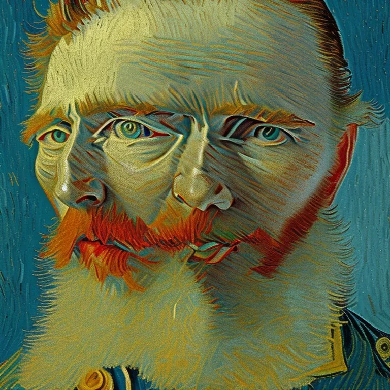 Portrait of a me by Van Gogh
