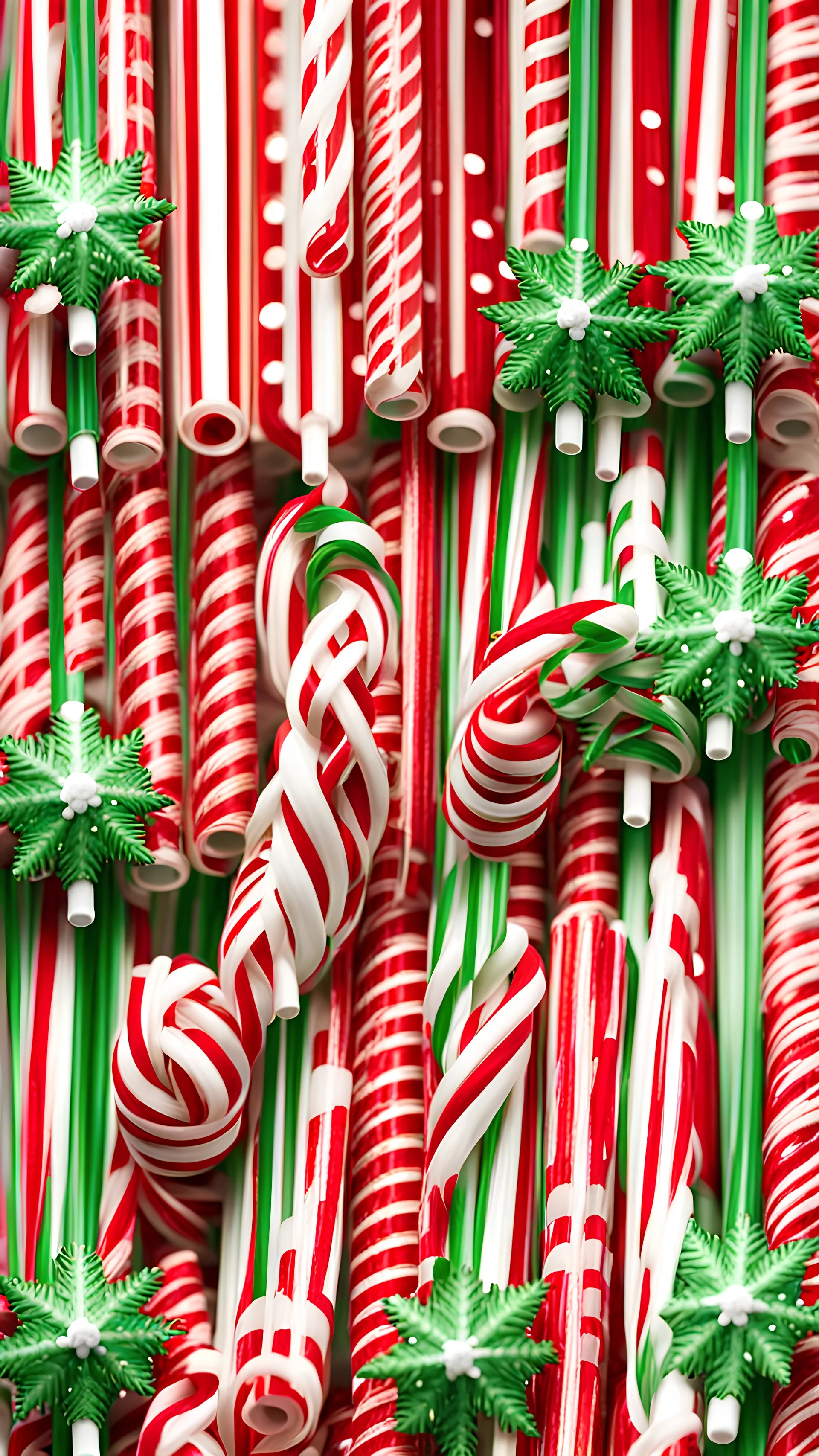 Christmas straw