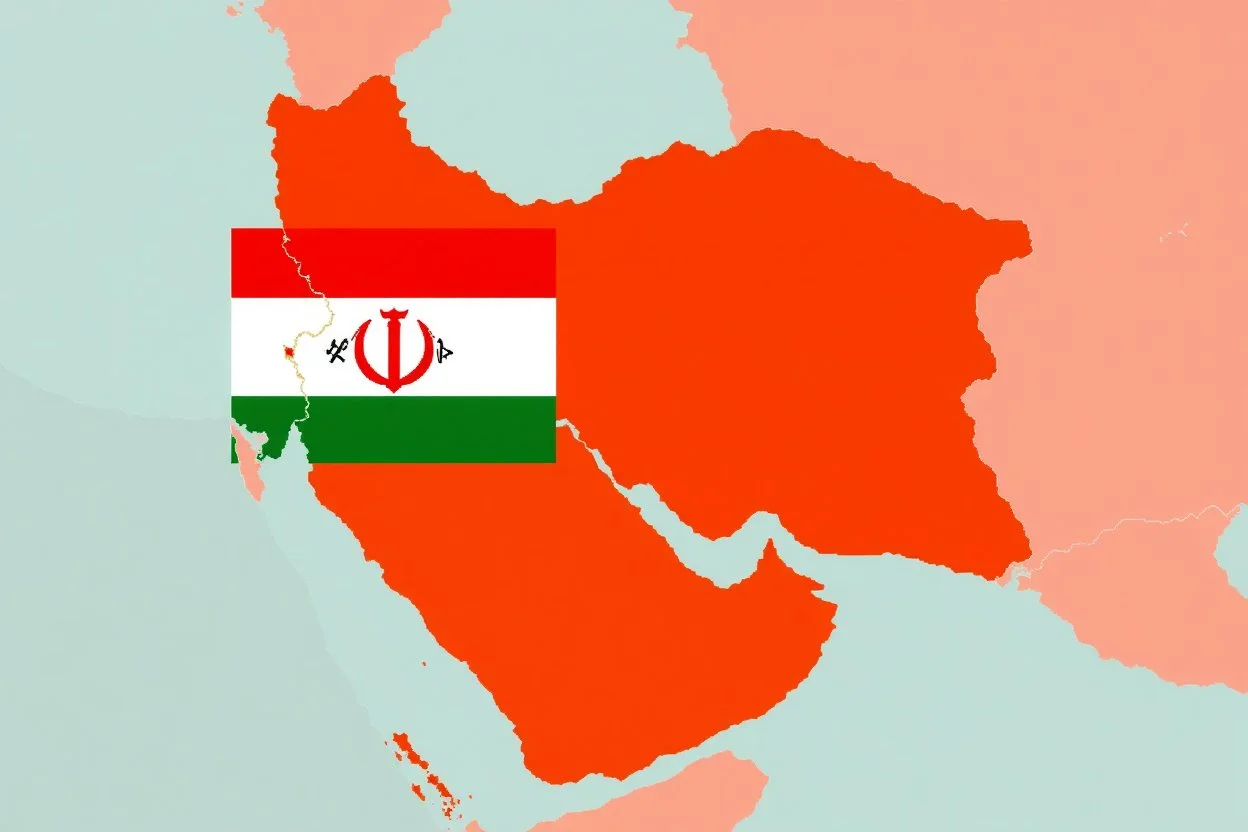 pop art pixels Iran history -