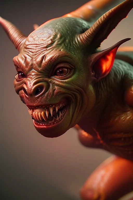 Demon goblin,8k resolution, cinematic smooth, intricate details, vibrant colors, realistic details, masterpiece