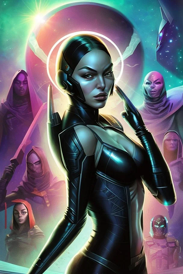 Mona, the interstellar enigma, defies conventions. Once an unwilling lackey to a lesser villain, a twist of fate and a botched plan transformed her into a mutant with a vendetta. As a tenacious mercenary and devoted bodyguard to a brilliant yet unstable scientist, she shrouds herself in mystery, accompanied by an unpronounceable African name that adds to her allure. Her mutations carry a dual legacy, reshaping her form and purpose. Fuelled by a thirst for revenge against her former oppressor, M