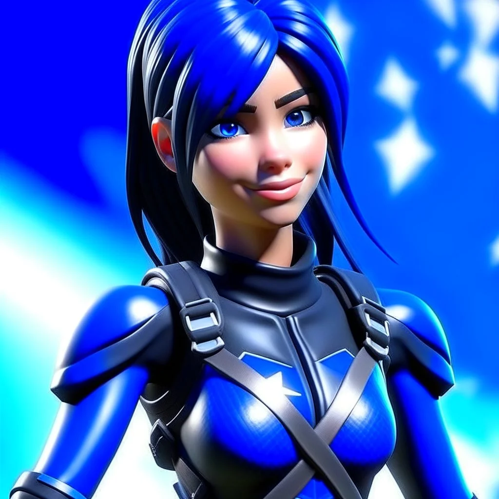 astra from fortnite profile picture with pickaxe