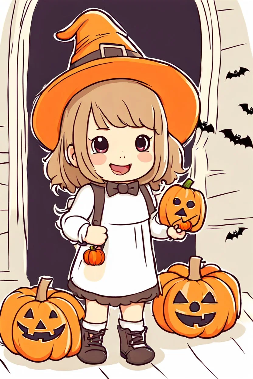 A cute halloween picture