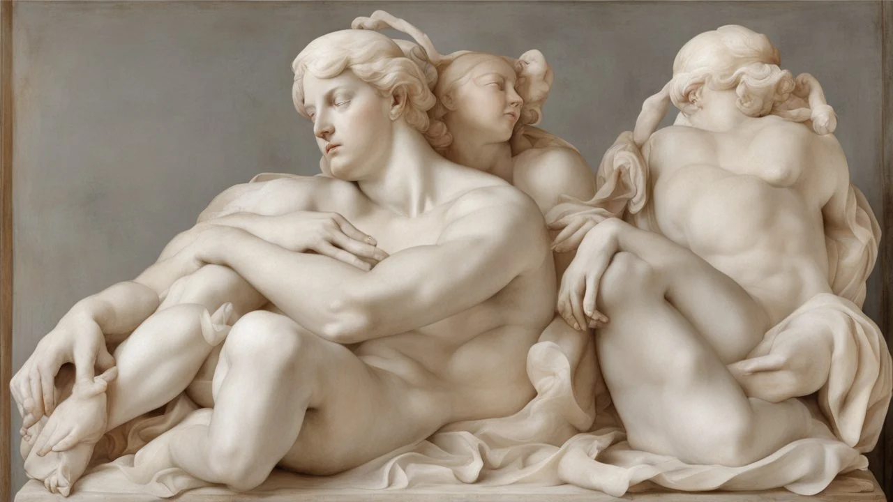 Marble sculpture by pontormo