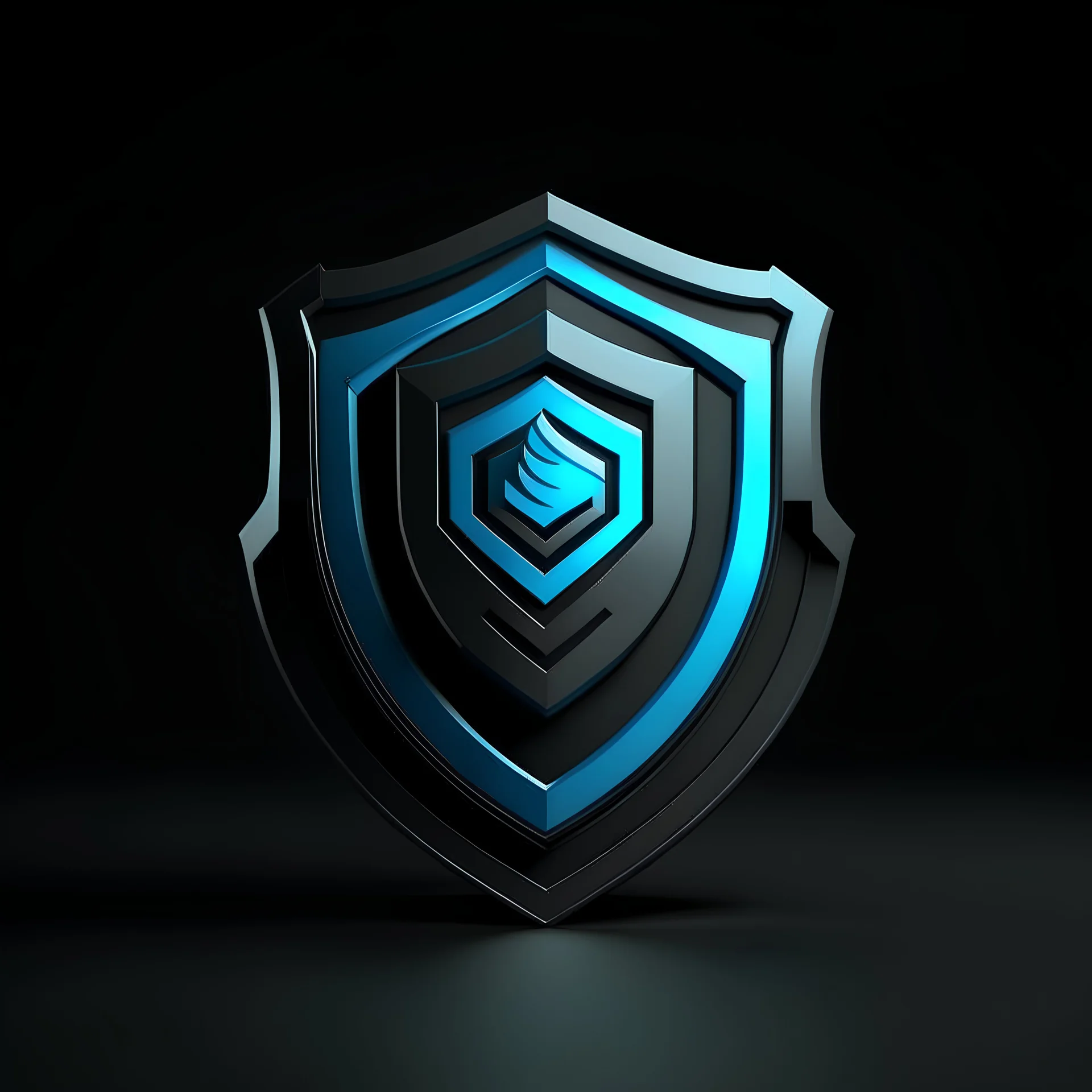 Creating a logo with a VPN design that is a sign of security and speed and high quality 3D