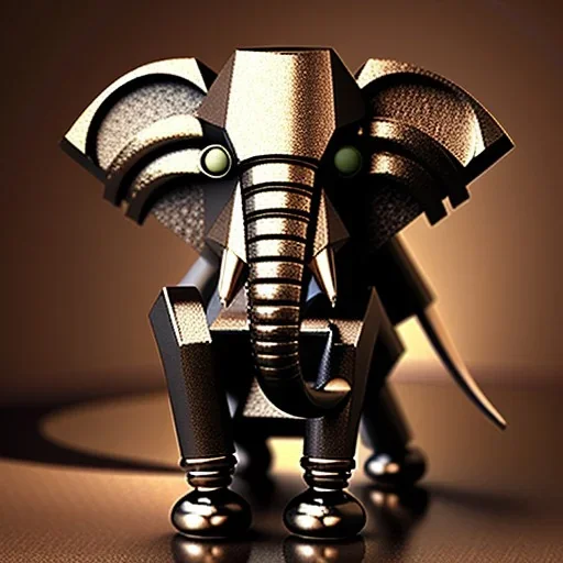 elephant, steampunk, alien