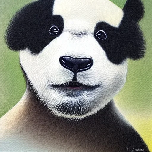 Portrait of panda