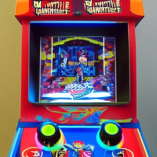 miniature gauntlet arcade machine