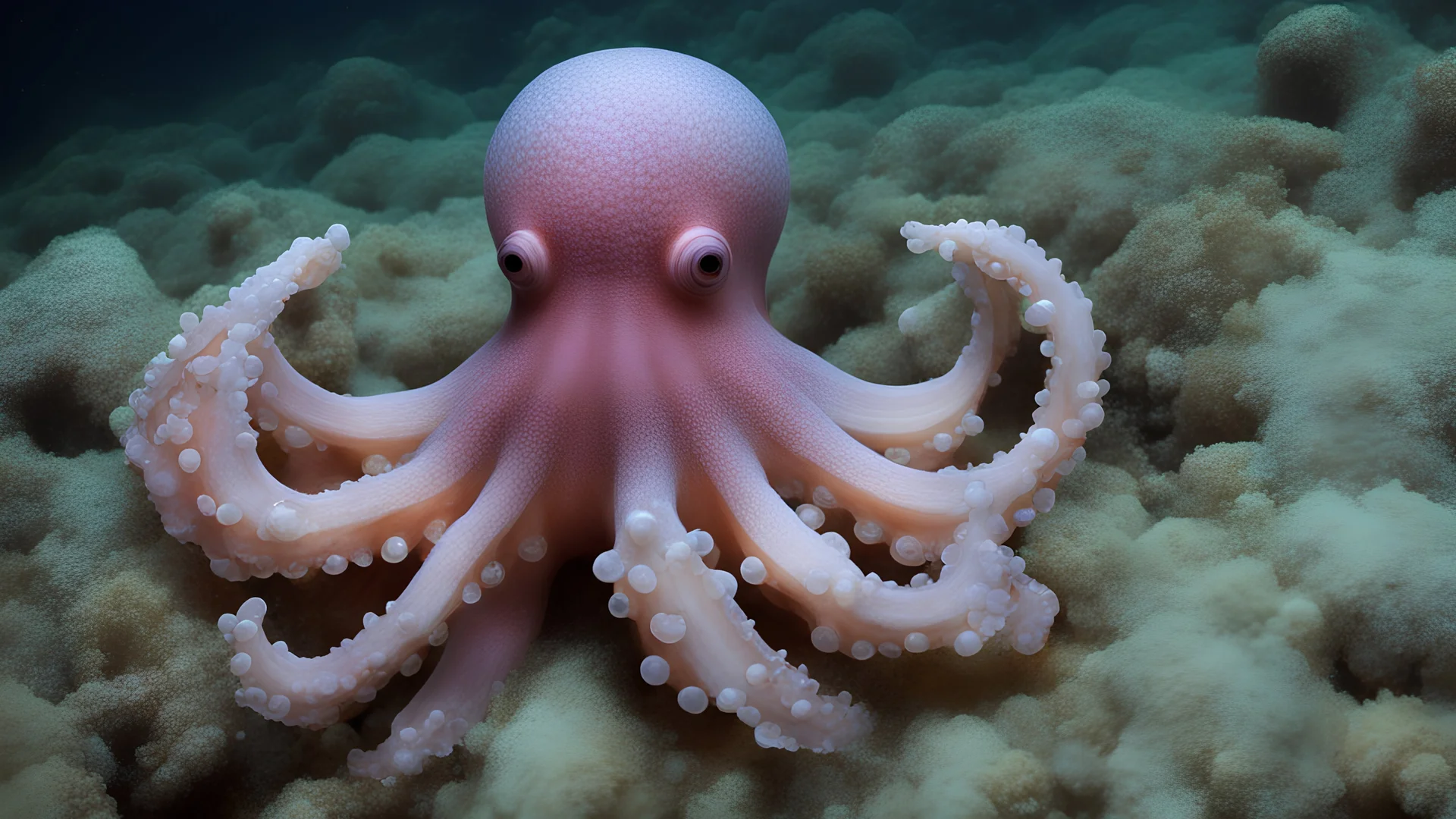 Last octopus of many has finally found the huge crystal of life.