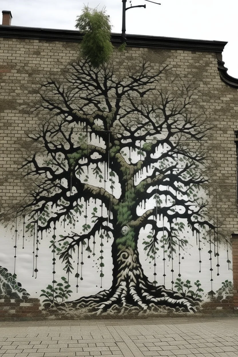 Tree of life by Banksy