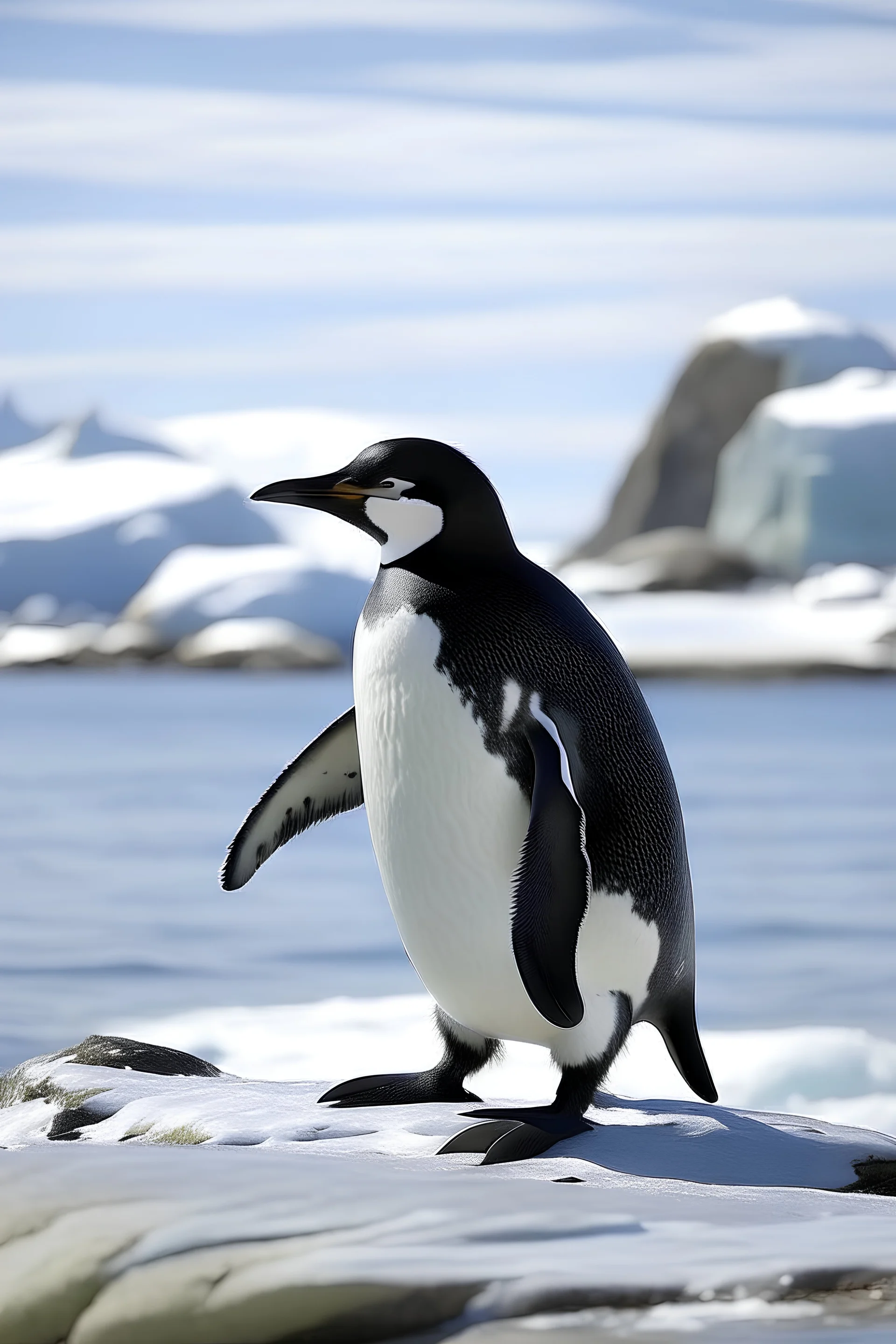 Pinguin in greenland