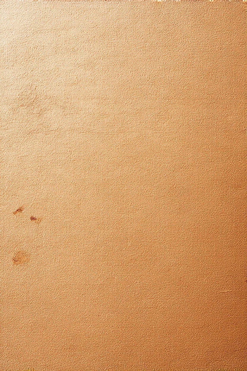 textured tan paper background with old stains across bottom