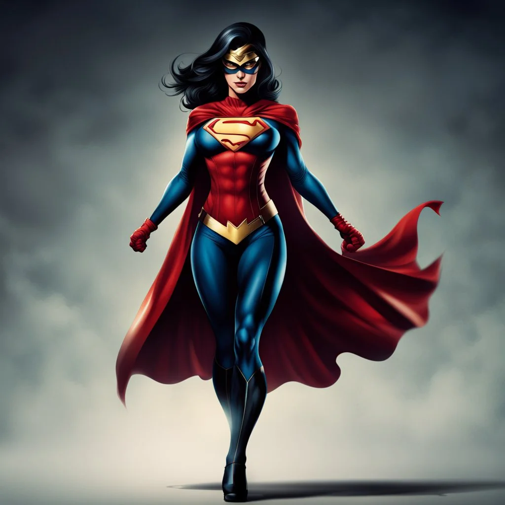 How can you distinguish a superheroine from a supervillainess?