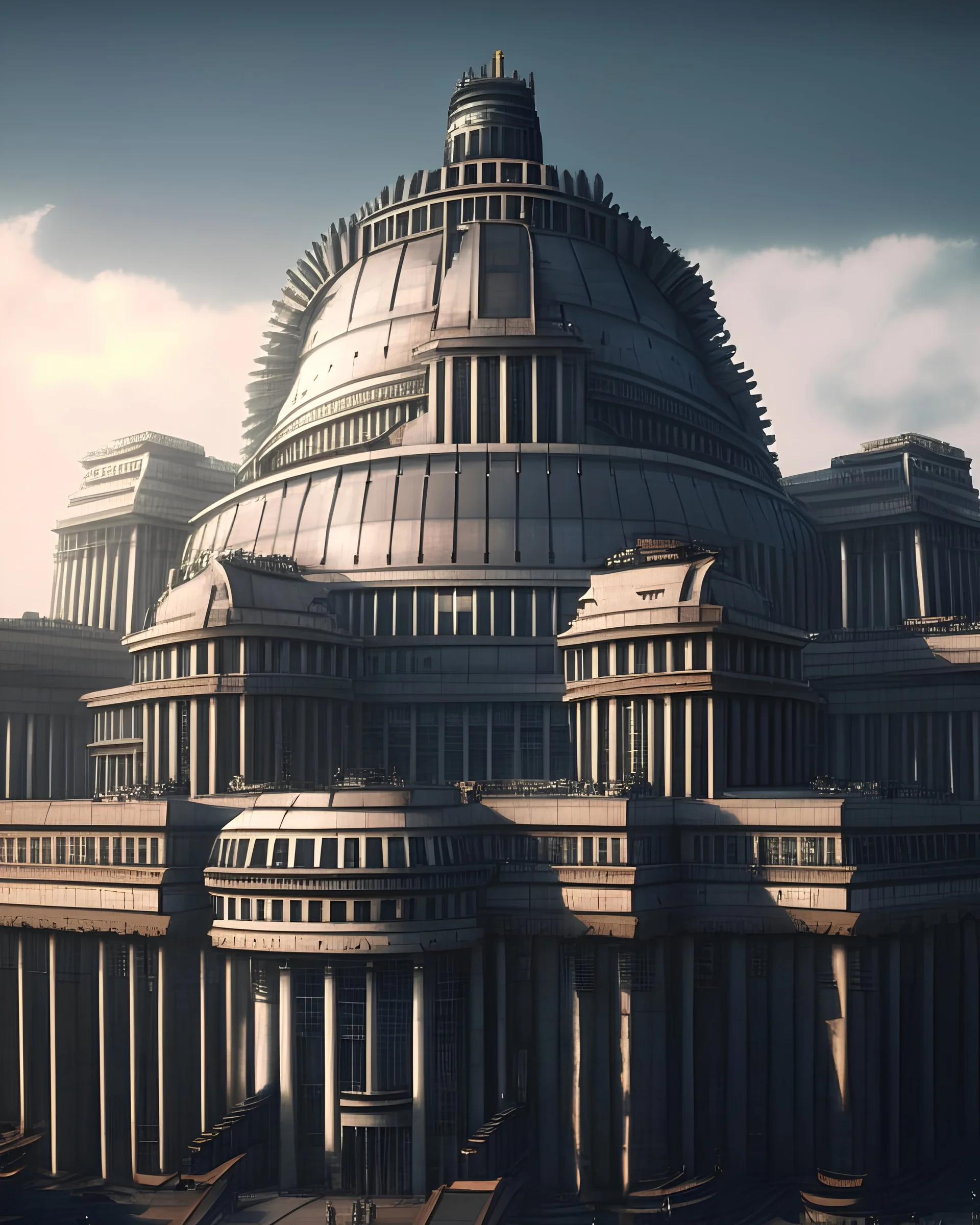 reichstag building Weimarer Republik hyperdetailed, artstation, cgsociety, 8 k