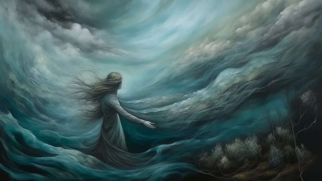 This is not just a backdrop, but a living, breathing entity converging on the canvas of our imagination."