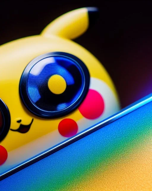 Pikachu, highly detailed, hyper-detailed, beautifully color-coded, insane details, intricate details, beautifully color graded, Cinematic, Color Grading, Editorial Photography, Depth of Field, DOF, Tilt Blur, White Balance, 32k, Super-Resolution, Megapixel, ProPhoto RGB, VR, Half rear Lighting, Backlight, non photorealistic rendering