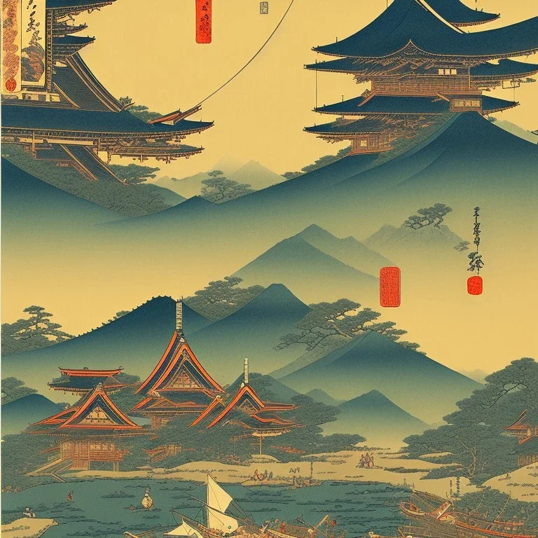 Ukiyo-e, landscape