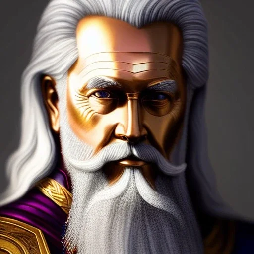 ultra detailed fullbody Portrait in oil on canvas of old Odin with very long beard with asgardian Golden armor ,extremely detailed digital painting, extremely detailed face,crystal clear Big eyes, mystical colors ,perfectly centered image, perfect composition,rim light, beautiful lighting, 8k, stunning scene,extremely sharp detail, finely tuned detail, ultra high definition raytracing, in the style of Simon Bisley and pablo oliveira and Ken Kelley and Ohrai Noriyoshi