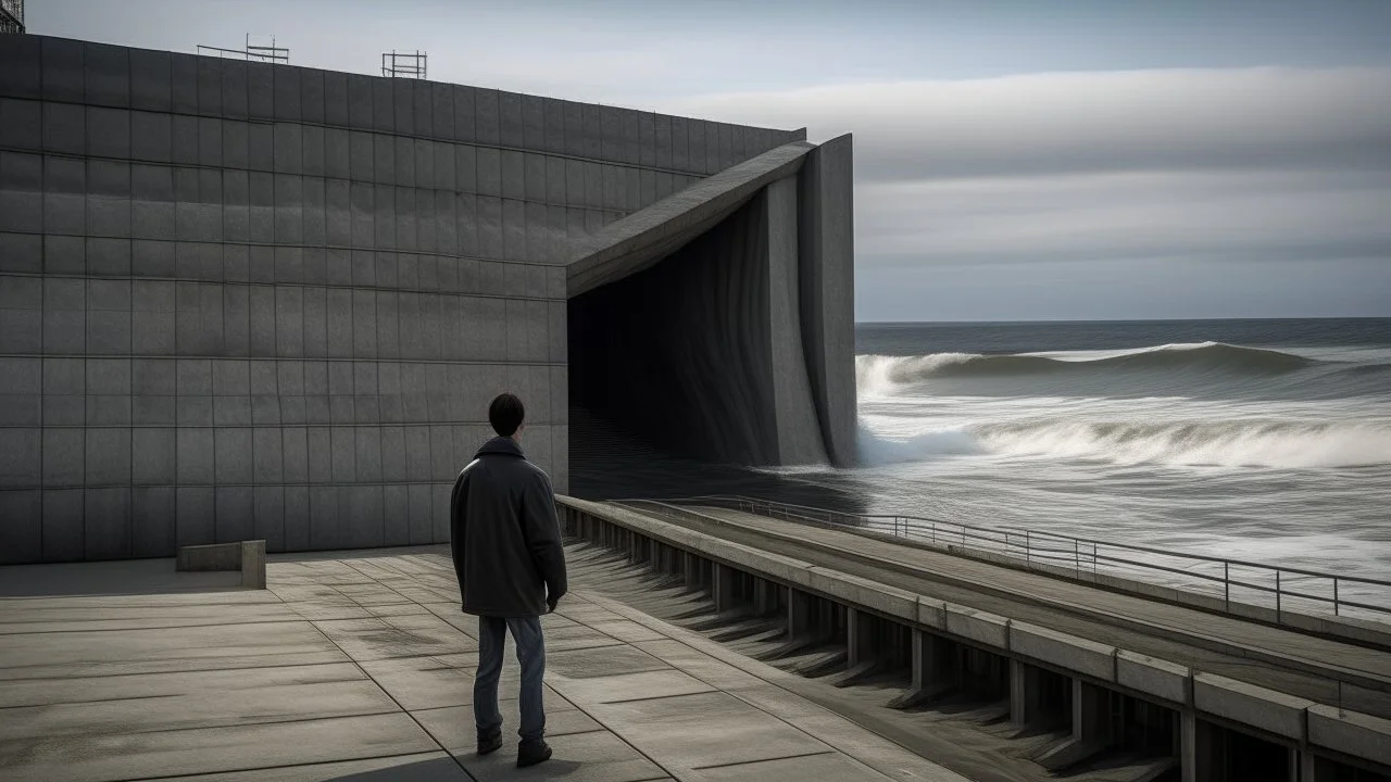 Standing before one of its structures, I felt as insignificant as a stone next to a colossal wave of concrete.