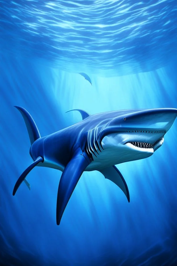 The blue shark