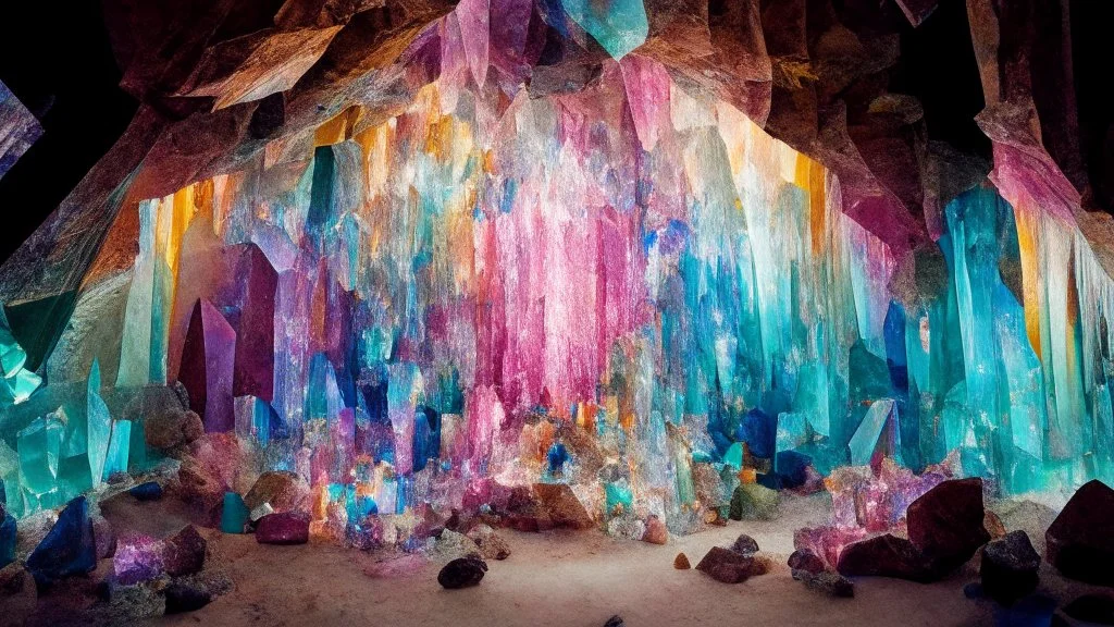 crystal cave, maximalism
