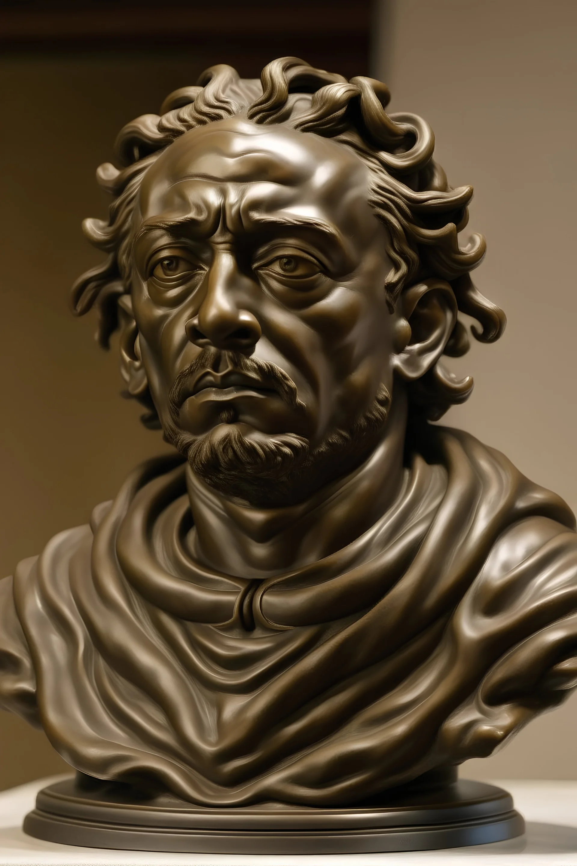 Kendrick Lamar by Michelangelo Sculpture