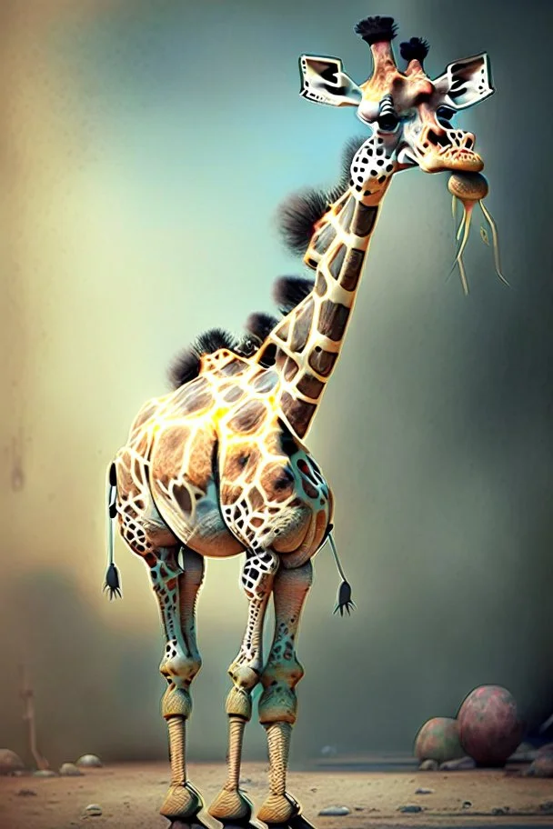 Dumpy giraffe