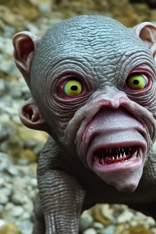 golum, fish