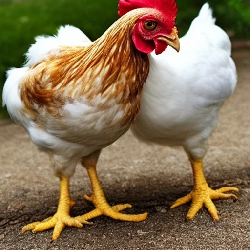 2 friend chickens finding a beautiful stone as a childrens bookcover