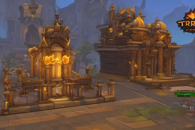 Torchlight 2 architecture altar concept in overwatch