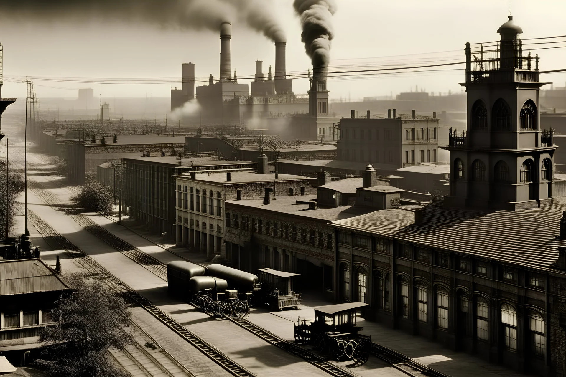 industrialization era city images