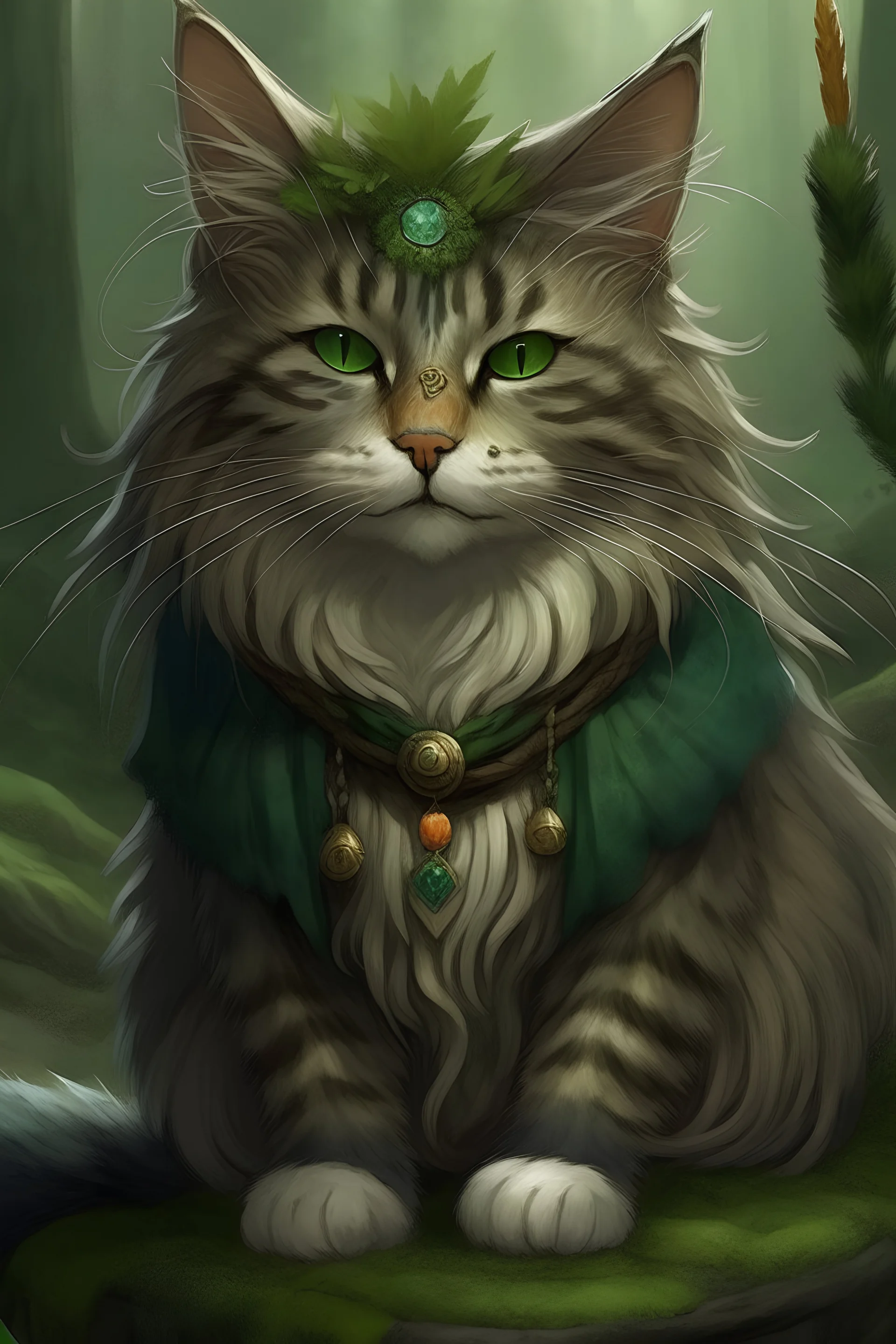 A cat of a druid