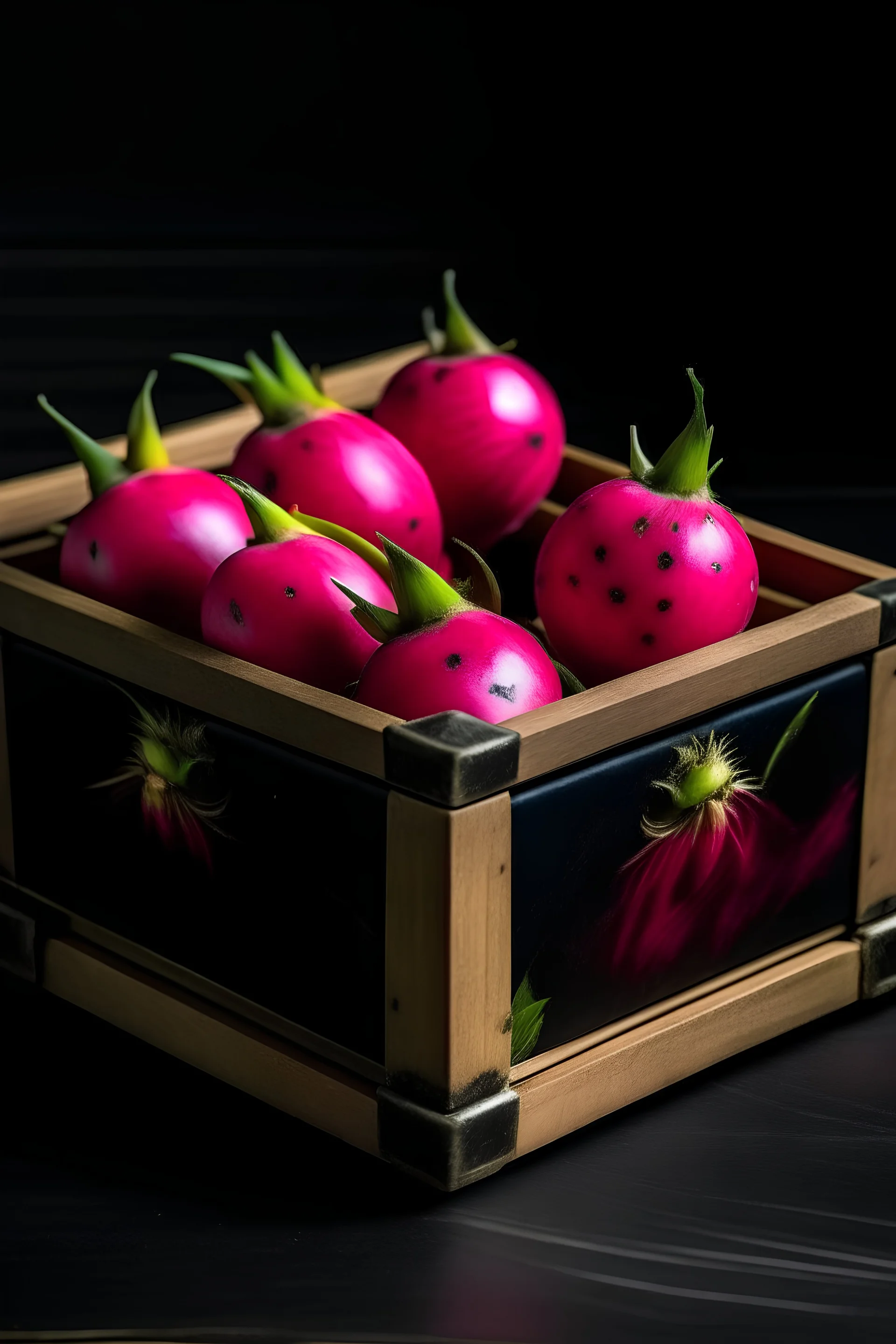 dragonfruit in digital box