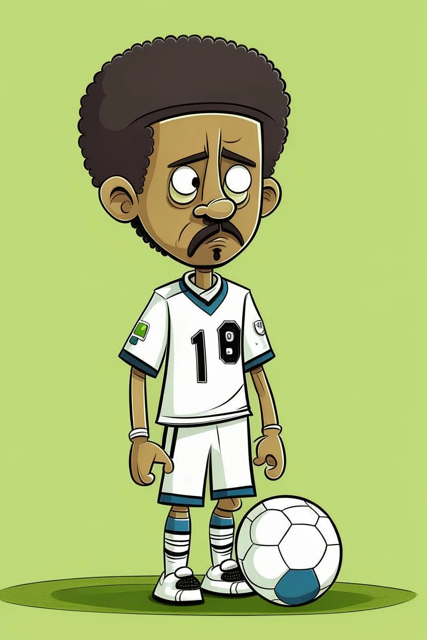 Nicholas Jackson Footballer cartoon 2d