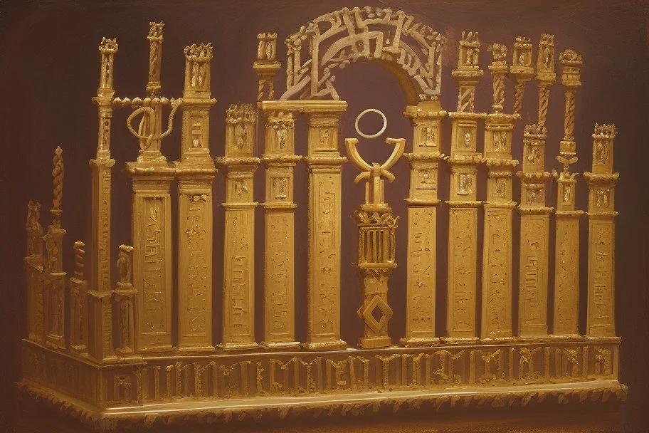 menorah by Andrea del sarto