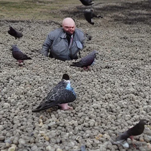 Azerbaijan pigeon killer