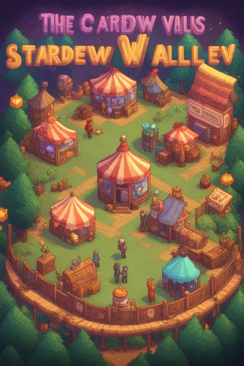 THE AMAZING DIGITAL CIRCUS, stardew valley style