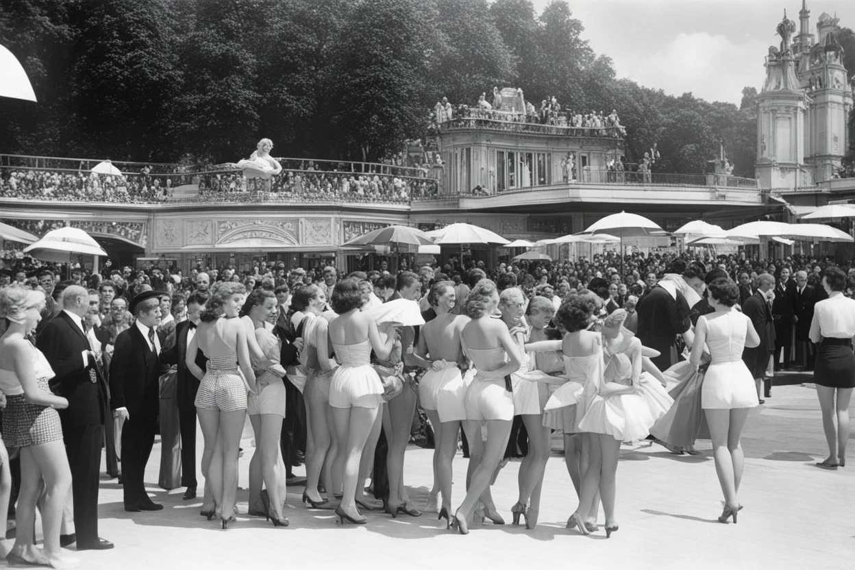 the launch of the first bikini at Casino de Paris In 1946, designed by former engineer Louis Réard, which marked the beginning of a bikini revolution.