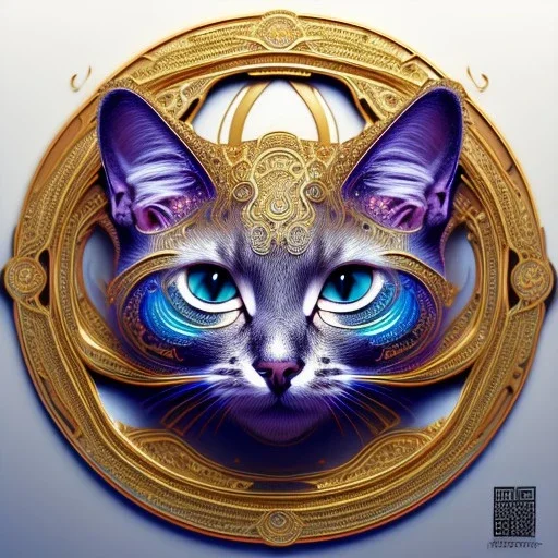 3d cute cats, beautiful rich, detailed yin and yang symbol, shiny, intricate, gorgeous, ultrafine detail, hyperrealism, trending , sharp focus, intricate details, highly detailed, glowing, glitter, complementary colours